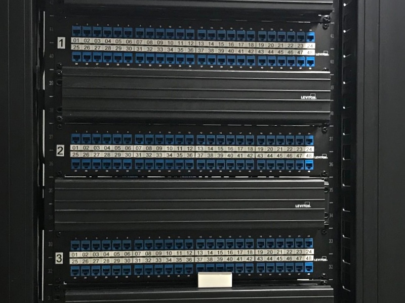 Cat6 Cable Rack